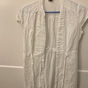 White button op shirt